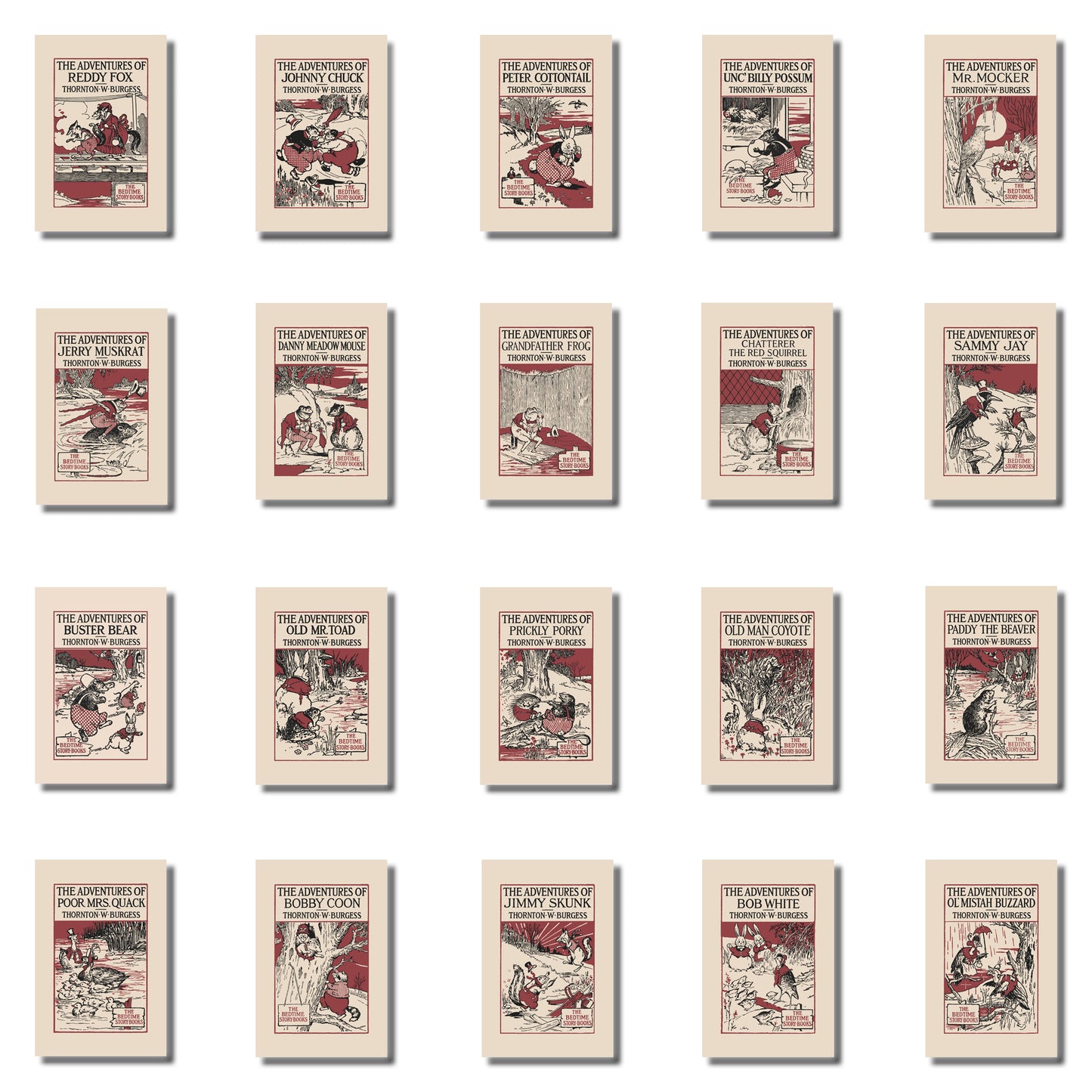 The Burgess Bedtime Story-Books